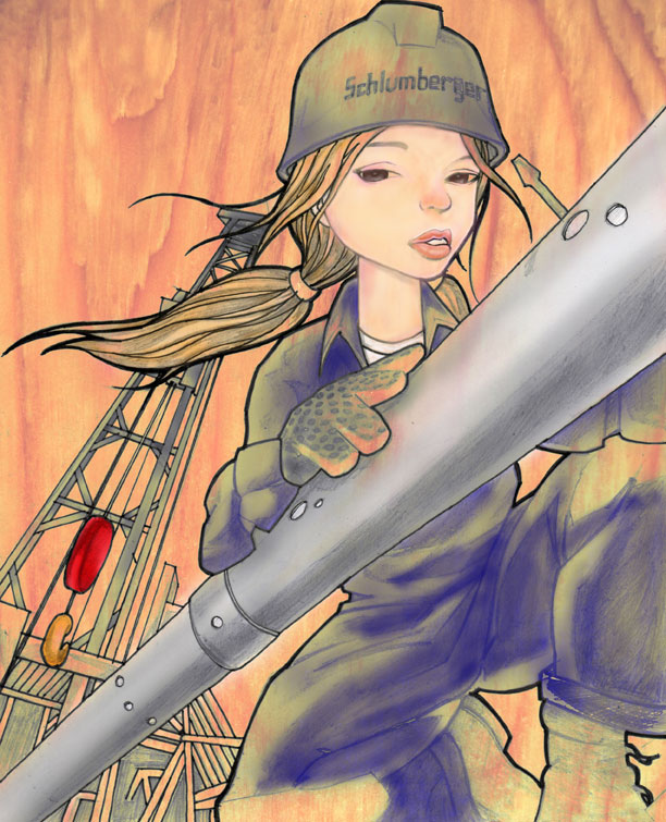 Schlumberger Illustration